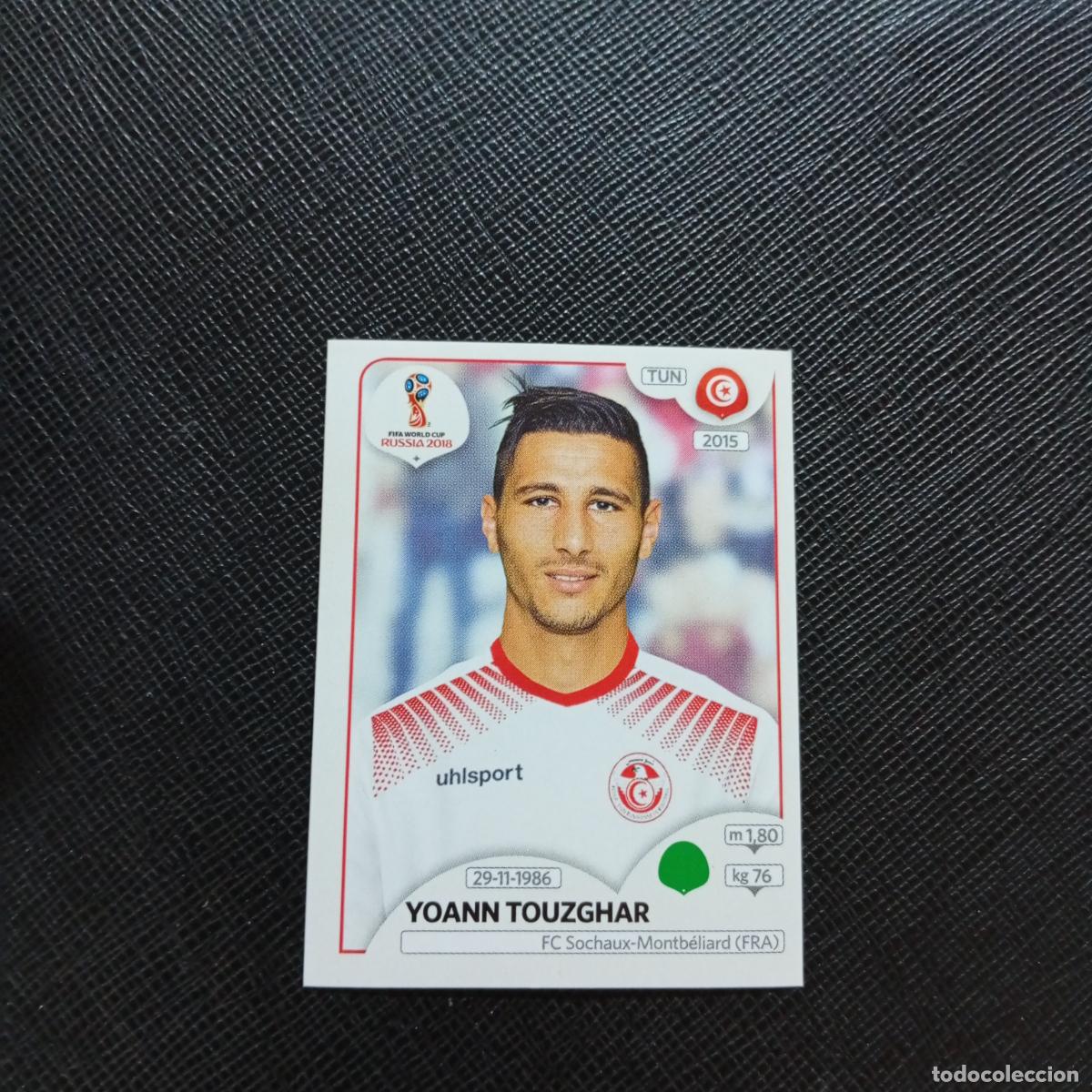 Figurine di Calcio: 569 YOANN TOUZGHAR TUNEZ PANINI MUNDIAL RUSIA 2018 CROMO FUTBOL 18 - SIN PEGAR - CJ2