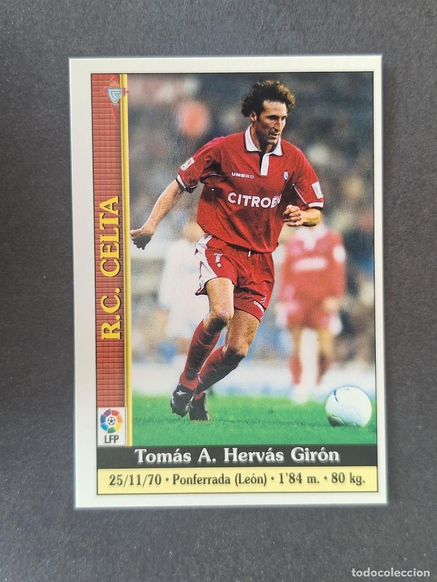 Cartes &agrave; collectionner de Football: L1 TOMAS CELTA DE VIGO 82 MUNDICROMO LAS FICHAS DE LA LIGA 2000 99 00