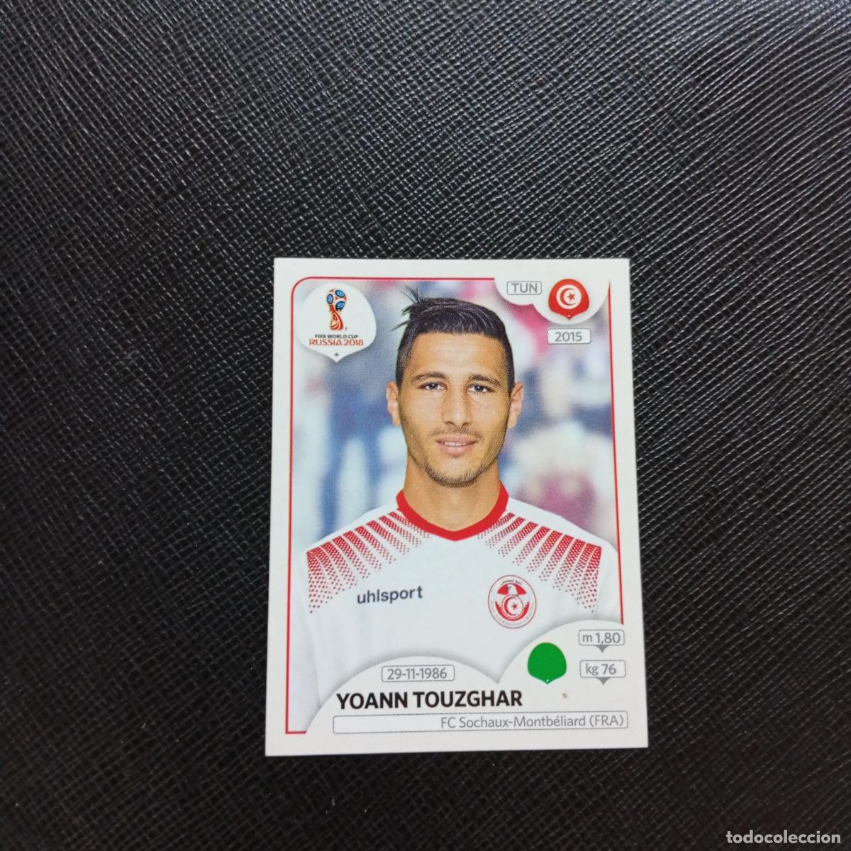 Cromos de f&uacute;tbol: 569 YOANN TOUZGHAR TUNEZ PANINI MUNDIAL RUSIA 2018 CROMO FUTBOL 18 - SIN PEGAR - CJ2 ..