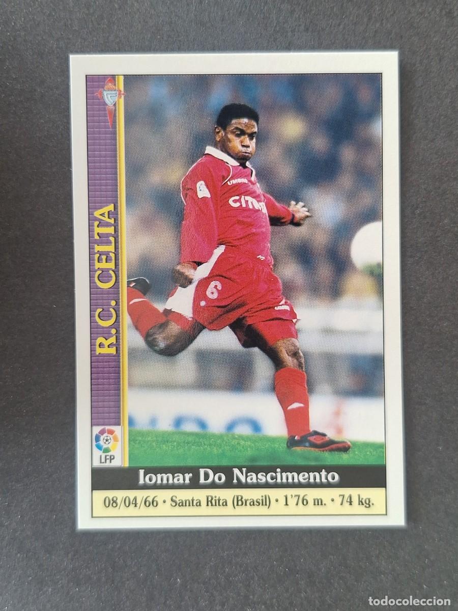 Cromos de f&uacute;tbol: L1 MAZINHO CELTA DE VIGO 84 MUNDICROMO LAS FICHAS DE LA LIGA 2000 99 00