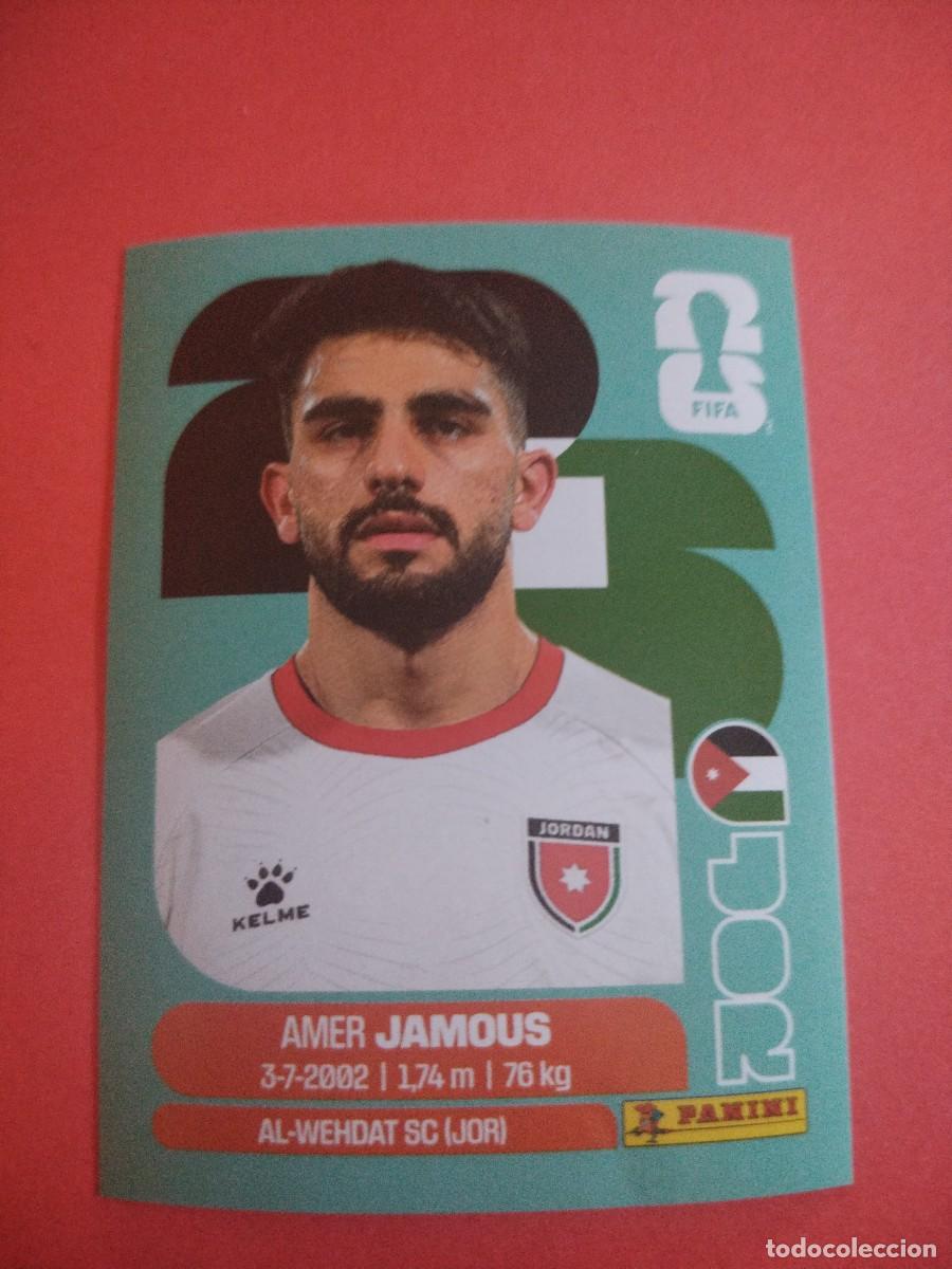 Cromos de f&uacute;tbol: CROMO MUNDIAL 2026 - JORDANIA JOR 14