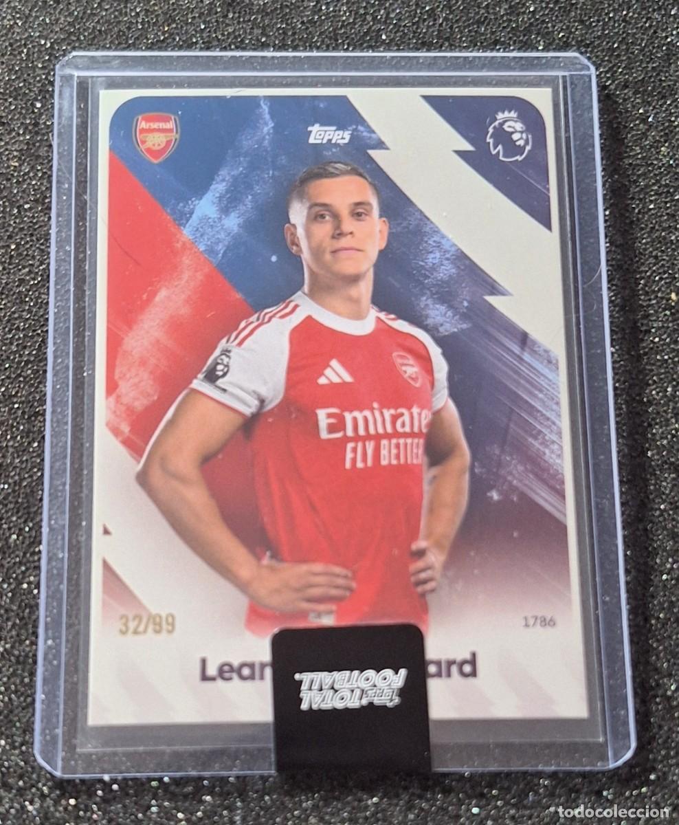 Cromos de f&uacute;tbol: Leandro Trossard Arsenal Topps Total Football 32/99