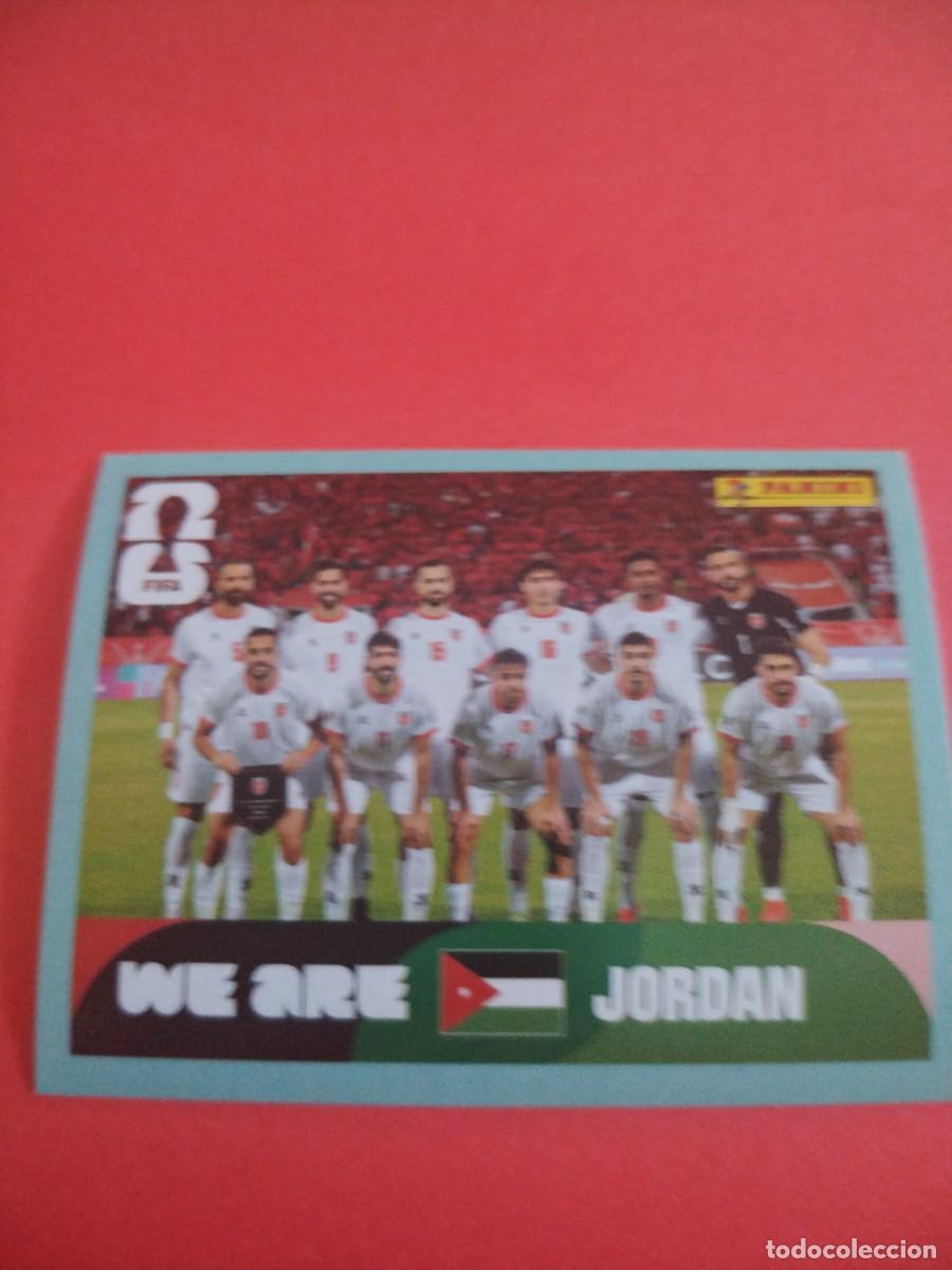 Fu&szlig;ball-Sticker: CROMO MUNDIAL 2026 - JORDANIA JOR 13