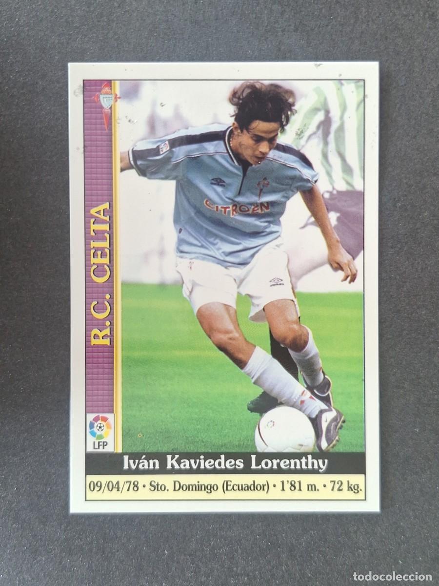 Fu&szlig;ball-Sticker: L1 KAVIEDES CELTA DE VIGO 88 MUNDICROMO LAS FICHAS DE LA LIGA 2000 99 00