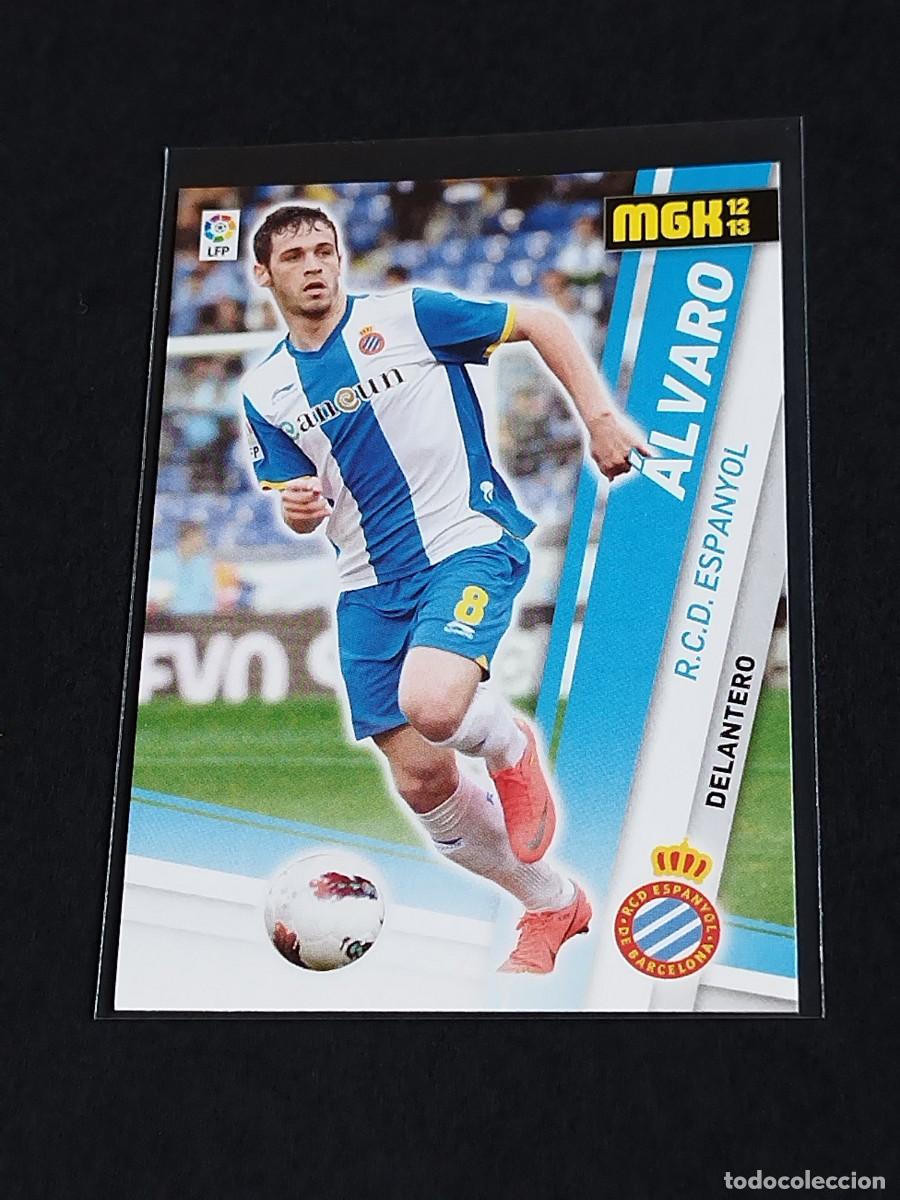 Fu&szlig;ball-Sticker: &Aacute;LVARO #125 RCD ESPANYOL - PANINI MEGACRACKS LA LIGA 2012 2013 - MGK 12 13 CROMO FUTBOL