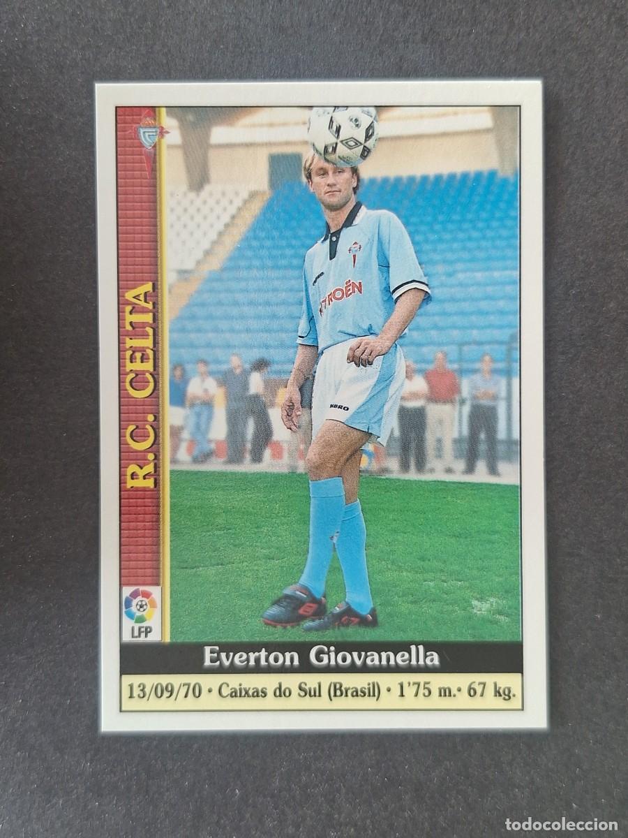 Fu&szlig;ball-Sticker: L1 GIOVANELLA CELTA DE VIGO 90 MUNDICROMO LAS FICHAS DE LA LIGA 2000 99 00