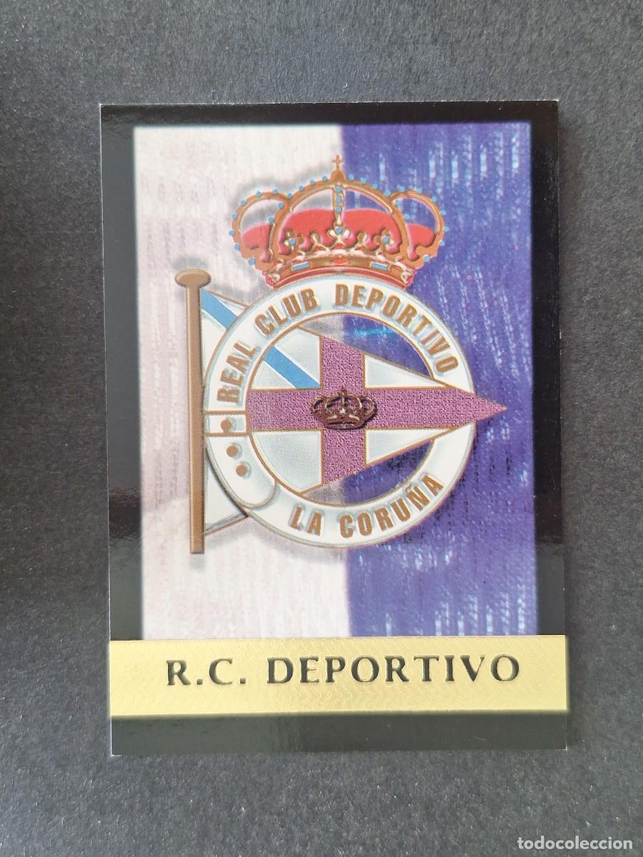Fu&szlig;ball-Sticker: L1 ESCUDO DEPORTIVO DE LA CORU&Ntilde;A 91 MUNDICROMO LAS FICHAS DE LA LIGA 2000 99 00