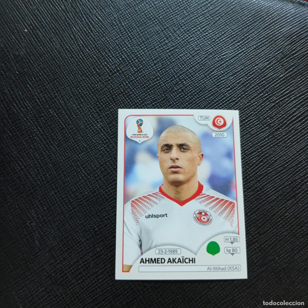 Fu&szlig;ball-Sticker: 571 AHMED AKAICHI TUNEZ PANINI MUNDIAL RUSIA 2018 CROMO FUTBOL 18 - SIN PEGAR - CJ2 ...