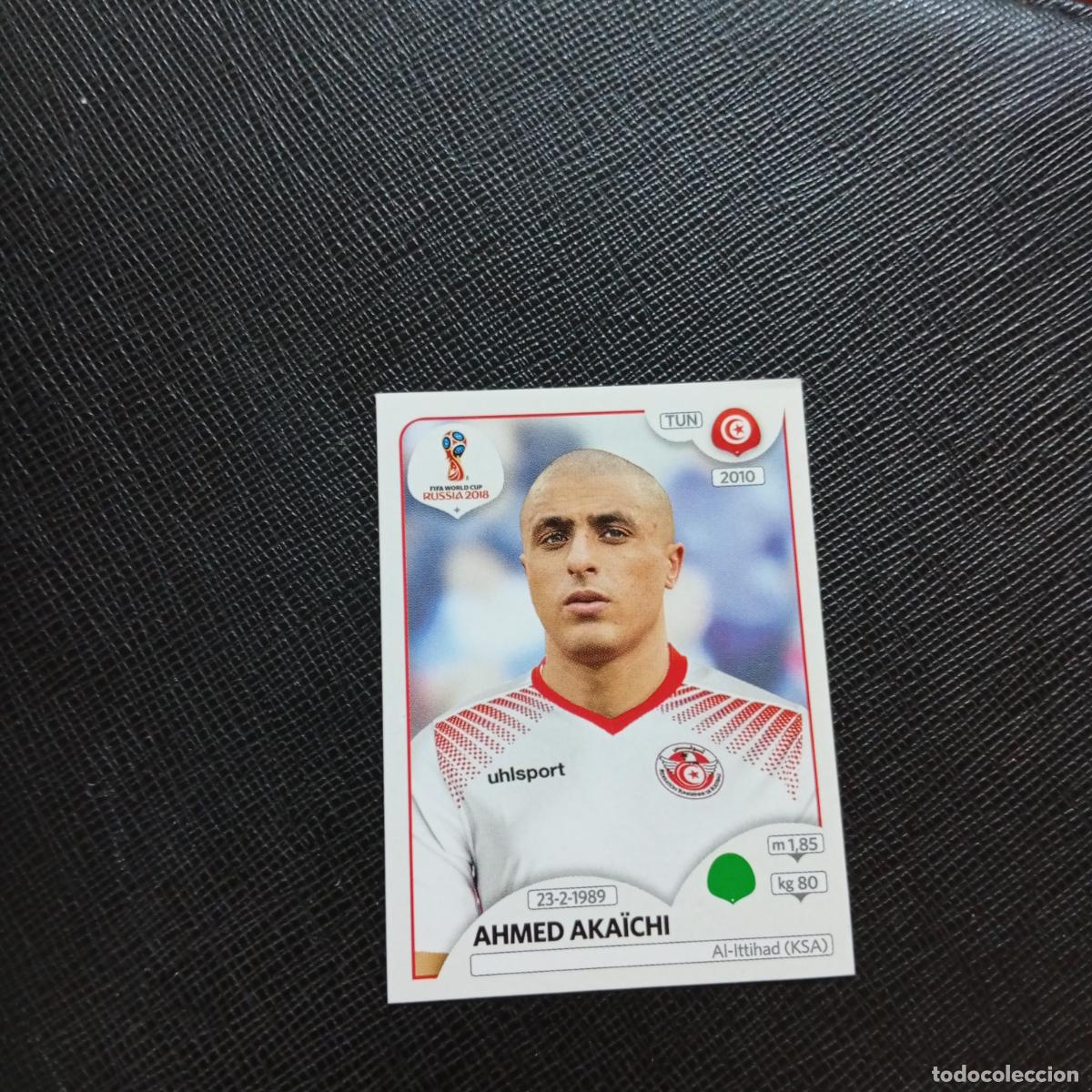 Fu&szlig;ball-Sticker: 571 AHMED AKAICHI TUNEZ PANINI MUNDIAL RUSIA 2018 CROMO FUTBOL 18 - SIN PEGAR - CJ2 ...