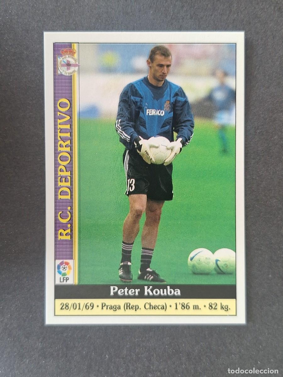 Cromos de f&uacute;tbol: L1 KOUBA DEPORTIVO DE LA CORU&Ntilde;A 94 MUNDICROMO LAS FICHAS DE LA LIGA 2000 99 00