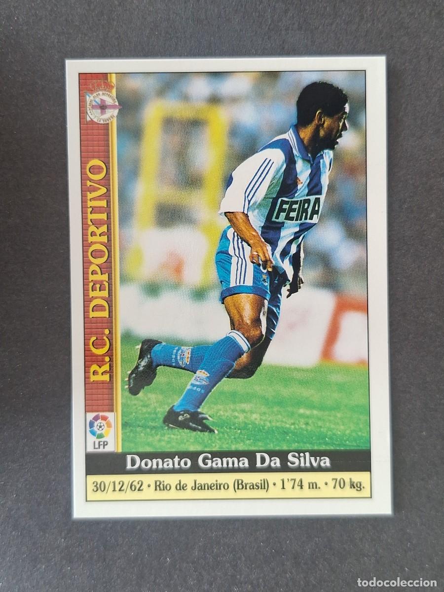 Cromos de f&uacute;tbol: L1 DONATO DEPORTIVO DE LA CORU&Ntilde;A 96 MUNDICROMO LAS FICHAS DE LA LIGA 2000 99 00