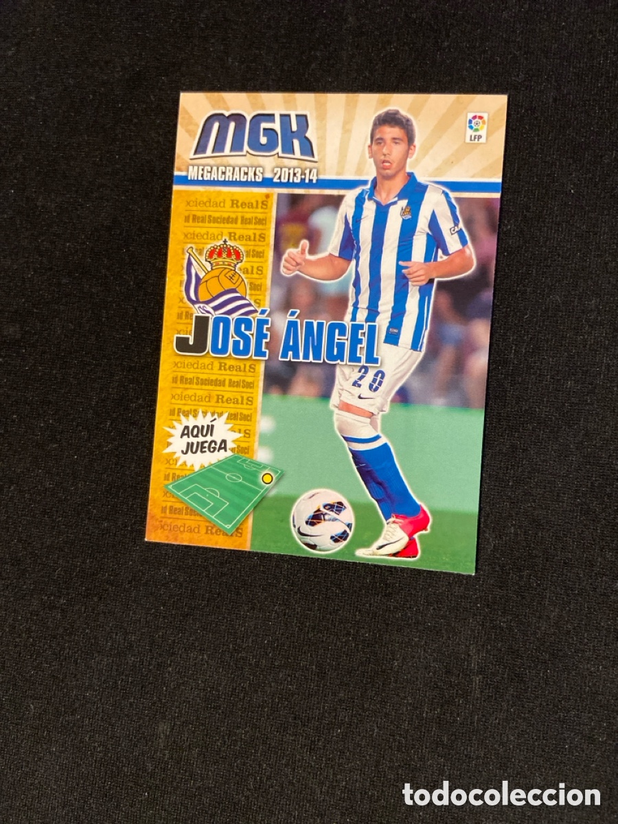 Football Stickers: JOSE ANGEL 274 BIS (REAL SOCIEDAD)