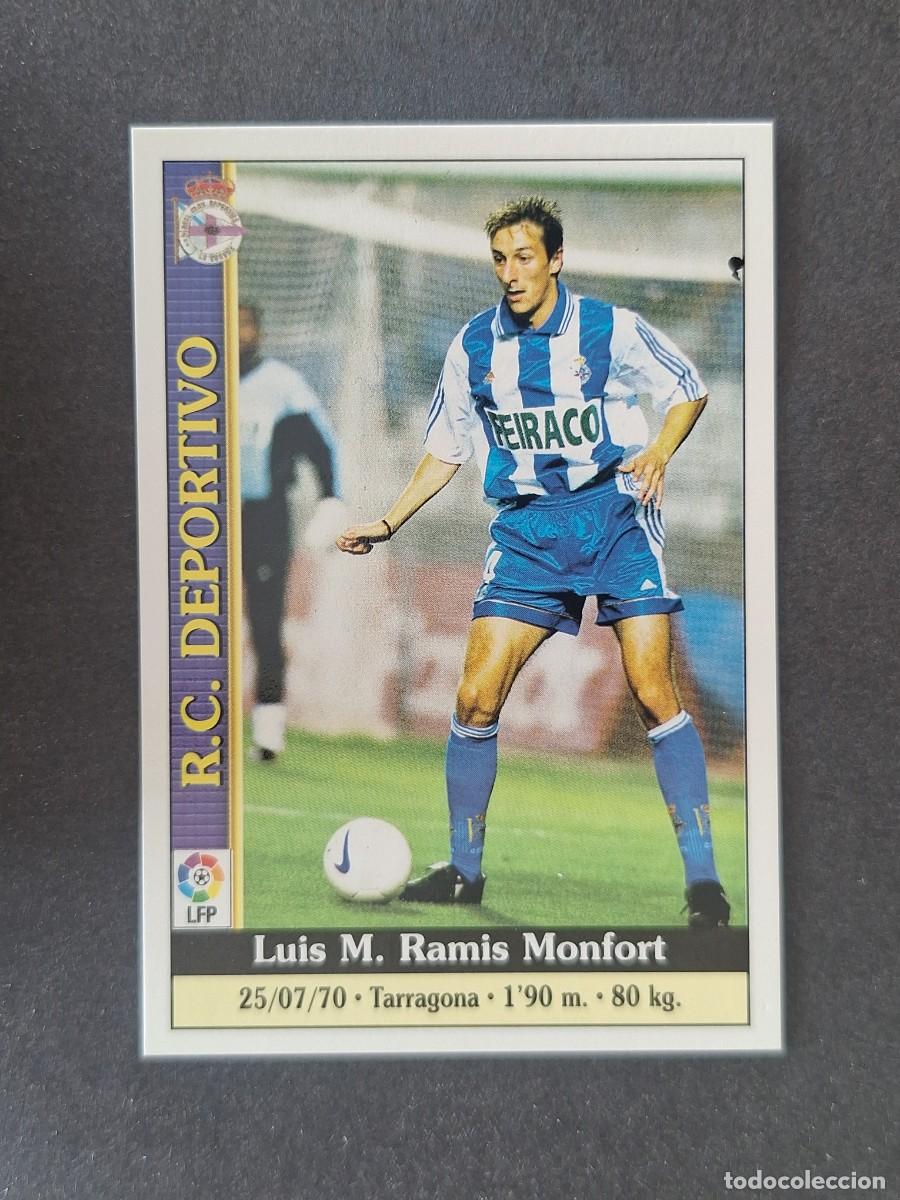 Football Stickers: L1 RAMIS DEPORTIVO DE LA CORU&Ntilde;A 99 MUNDICROMO LAS FICHAS DE LA LIGA 2000 99 00