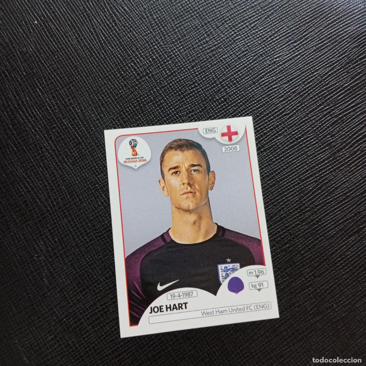 Football Stickers: 574 JOE HART INGLATERRA PANINI MUNDIAL RUSIA 2018 CROMO FUTBOL 18 - SIN PEGAR - CJ2 ....