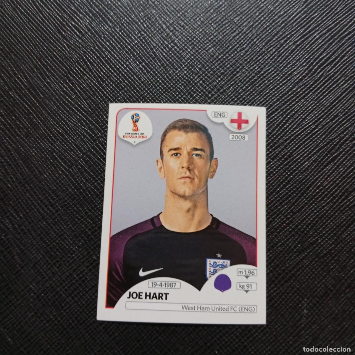 Football Stickers: 574 JOE HART INGLATERRA PANINI MUNDIAL RUSIA 2018 CROMO FUTBOL 18 - SIN PEGAR - CJ2 ...