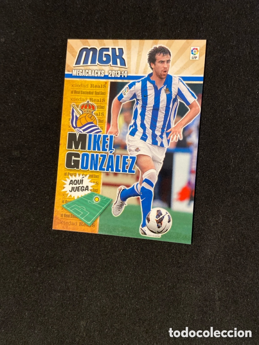 Football Stickers: MIKEL GONZALEZ 275 (REAL SOCIEDAD)