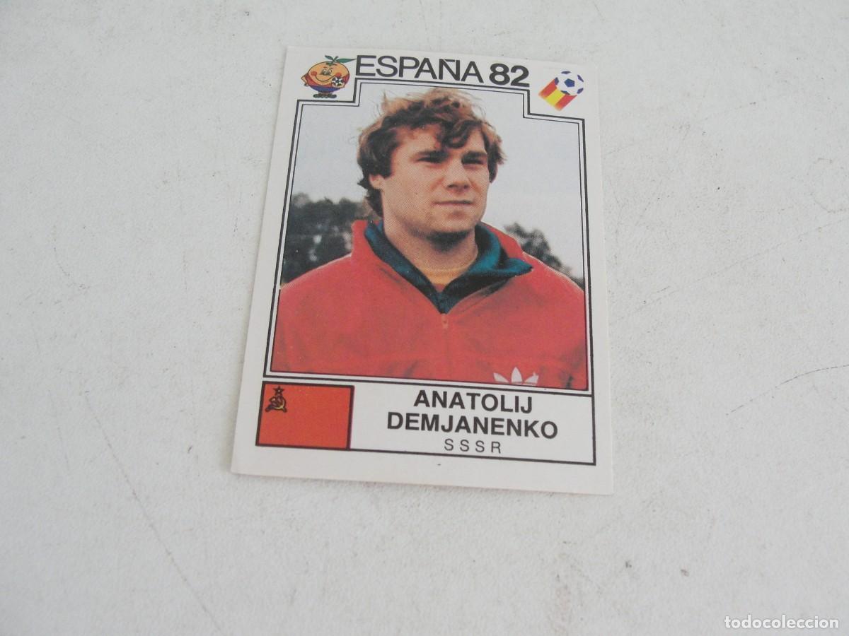 Cromos de Futebol: PANINI MUNDIAL ESPA&Ntilde;A 82 / 388 UNION SOVIETICA - ANATOLI DEMJANENKO - NUNCA PEGADO