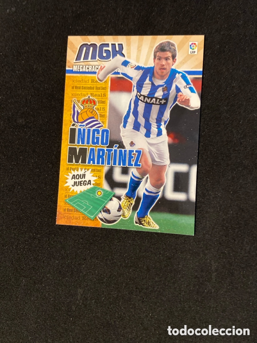 Cromos de Futebol: I&Ntilde;IGO MARTINEZ 276 (REAL SOCIEDAD)