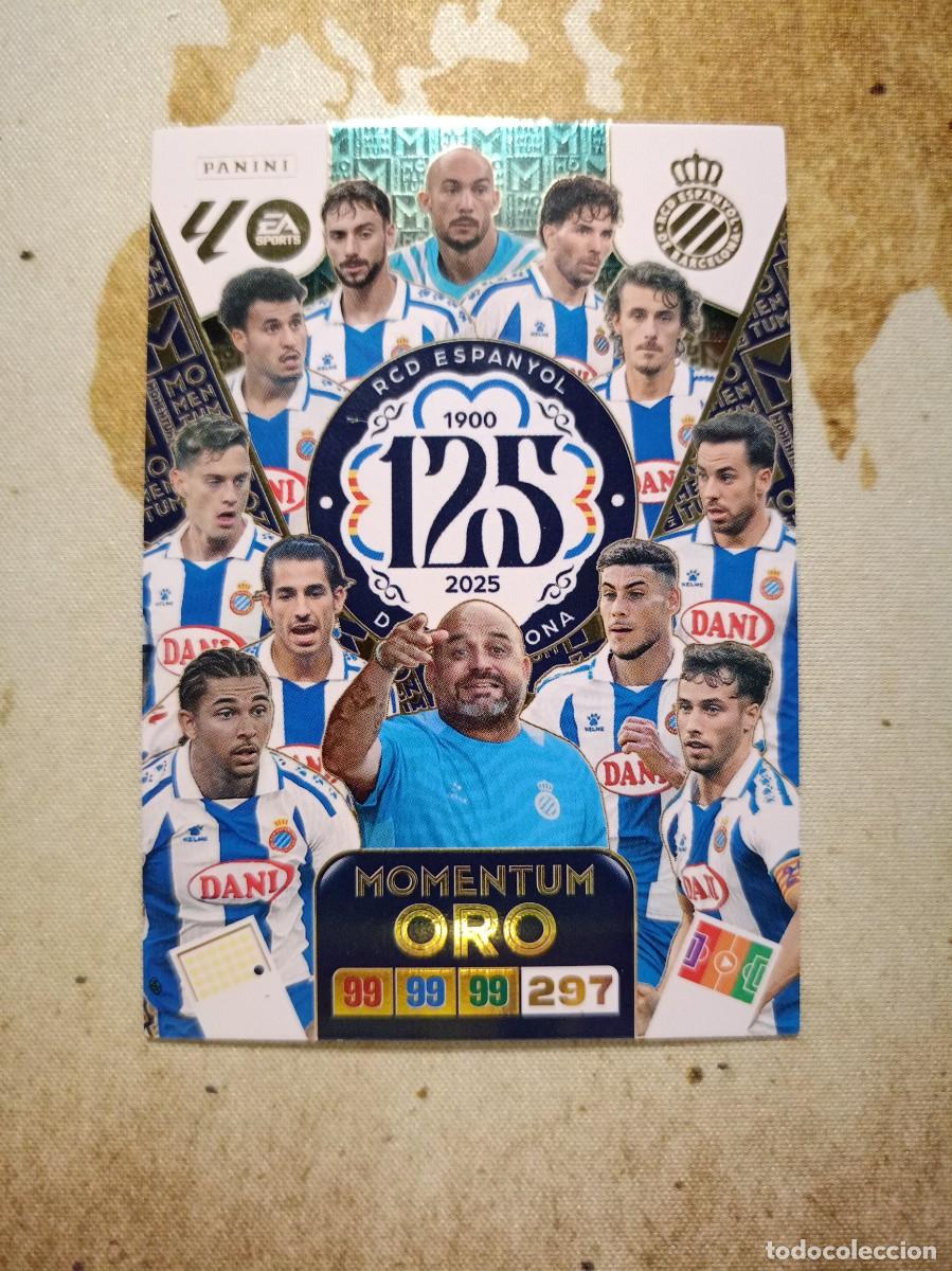 Cromos de Futebol: Momentum ORO 125 ANIVERSARIO Adrenalyn 2025-26