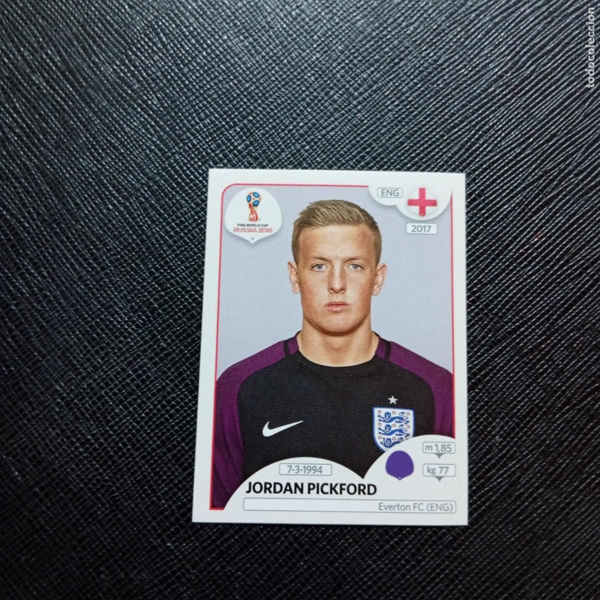 Cromos de Futebol: 575 PICKFORD INGLATERRA PANINI MUNDIAL RUSIA 2018 CROMO FUTBOL 18 - SIN PEGAR - CJ2 ..