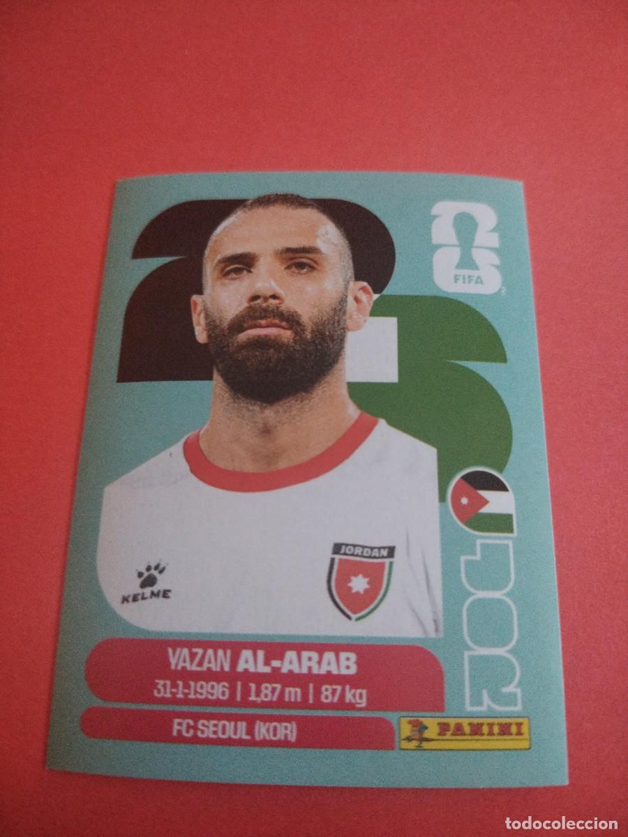 Cromos de Futebol: CROMO MUNDIAL 2026 - JORDANIA JOR 5