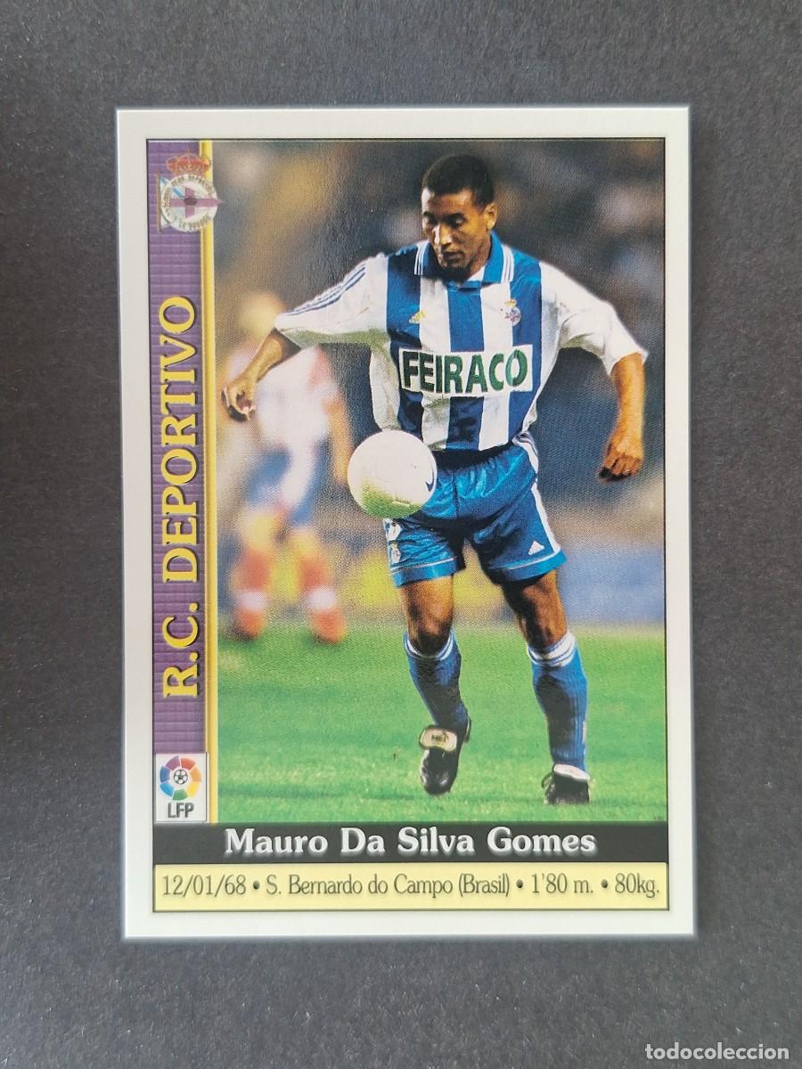Cromos de Futebol: L1 MAURO SILVA DEPORTIVO DE LA CORU&Ntilde;A 102 MUNDICROMO LAS FICHAS DE LA LIGA 2000 99 00