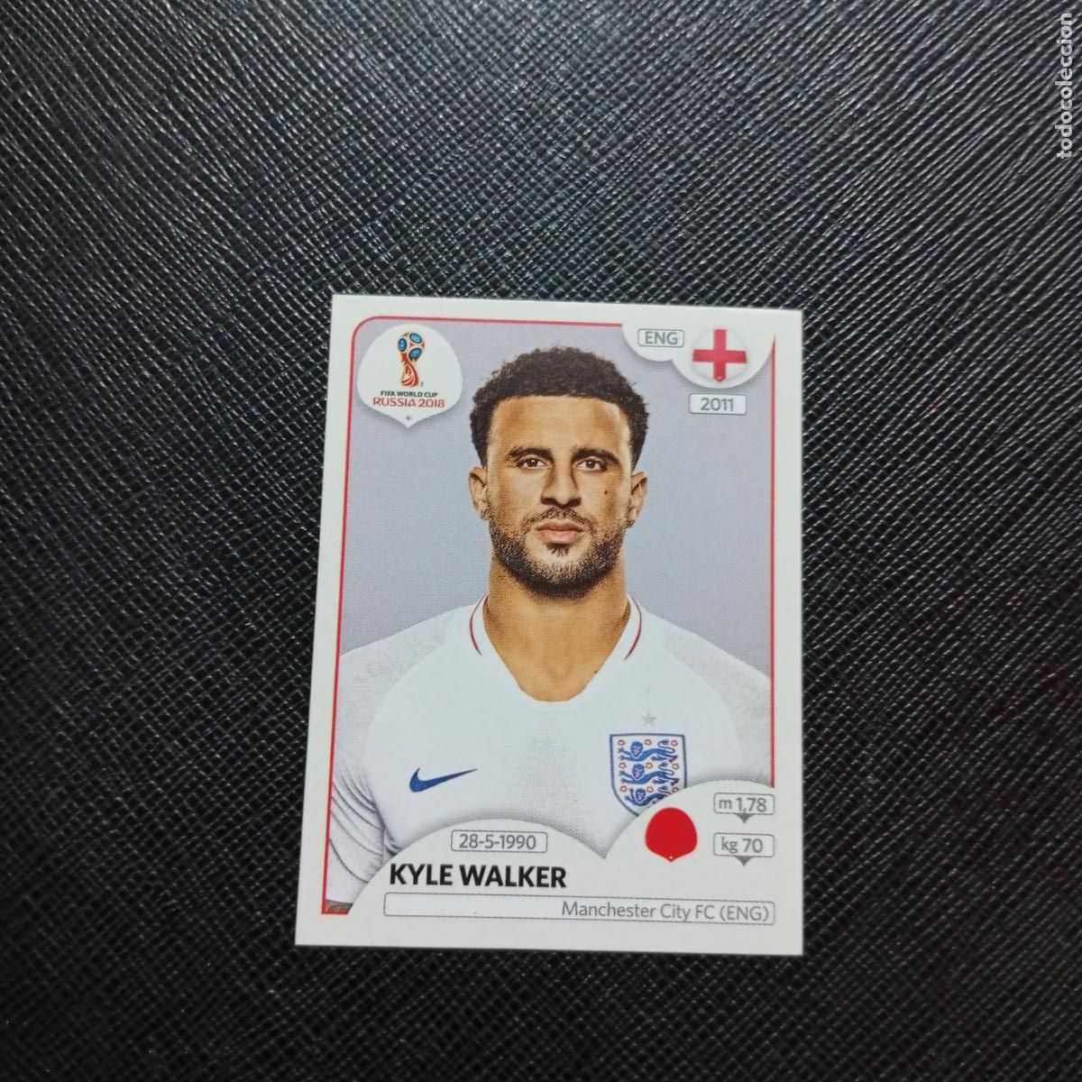 Cromos de Futebol: 577 KYLE WALKER INGLATERRA PANINI MUNDIAL RUSIA 2018 CROMO FUTBOL 18 - SIN PEGAR - CJ2