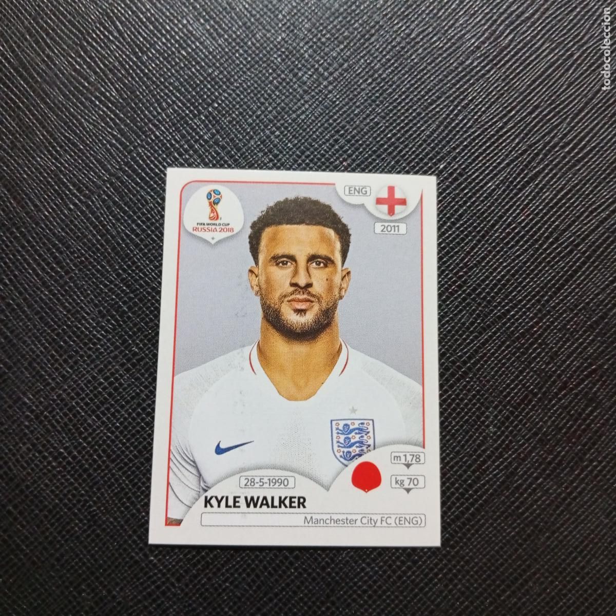 Cromos de Futebol: 577 KYLE WALKER INGLATERRA PANINI MUNDIAL RUSIA 2018 CROMO FUTBOL 18 - SIN PEGAR - CJ2