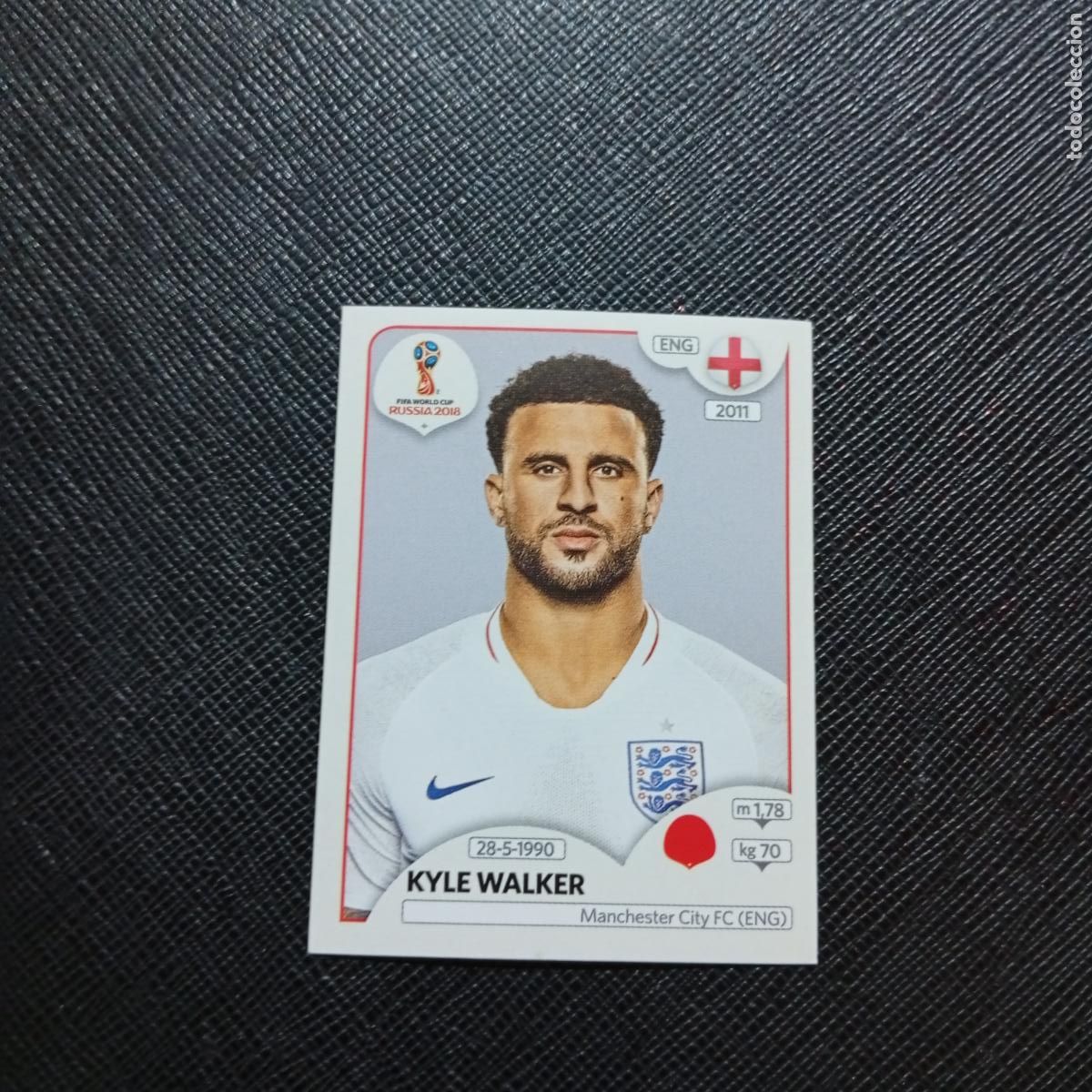 Cromos de Futebol: 577 KYLE WALKER INGLATERRA PANINI MUNDIAL RUSIA 2018 CROMO FUTBOL 18 - SIN PEGAR - CJ2