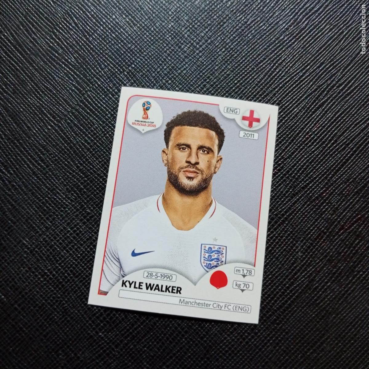 Fu&szlig;ball-Sticker: 577 KYLE WALKER INGLATERRA PANINI MUNDIAL RUSIA 2018 CROMO FUTBOL 18 - SIN PEGAR - CJ2 ...