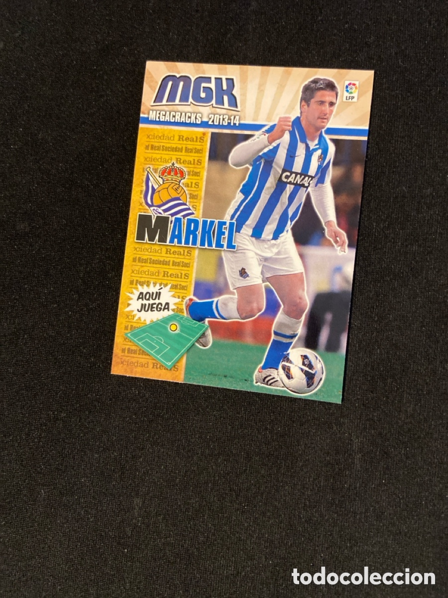 Fu&szlig;ball-Sticker: MARKEL 278 (REAL SOCIEDAD) PANINI