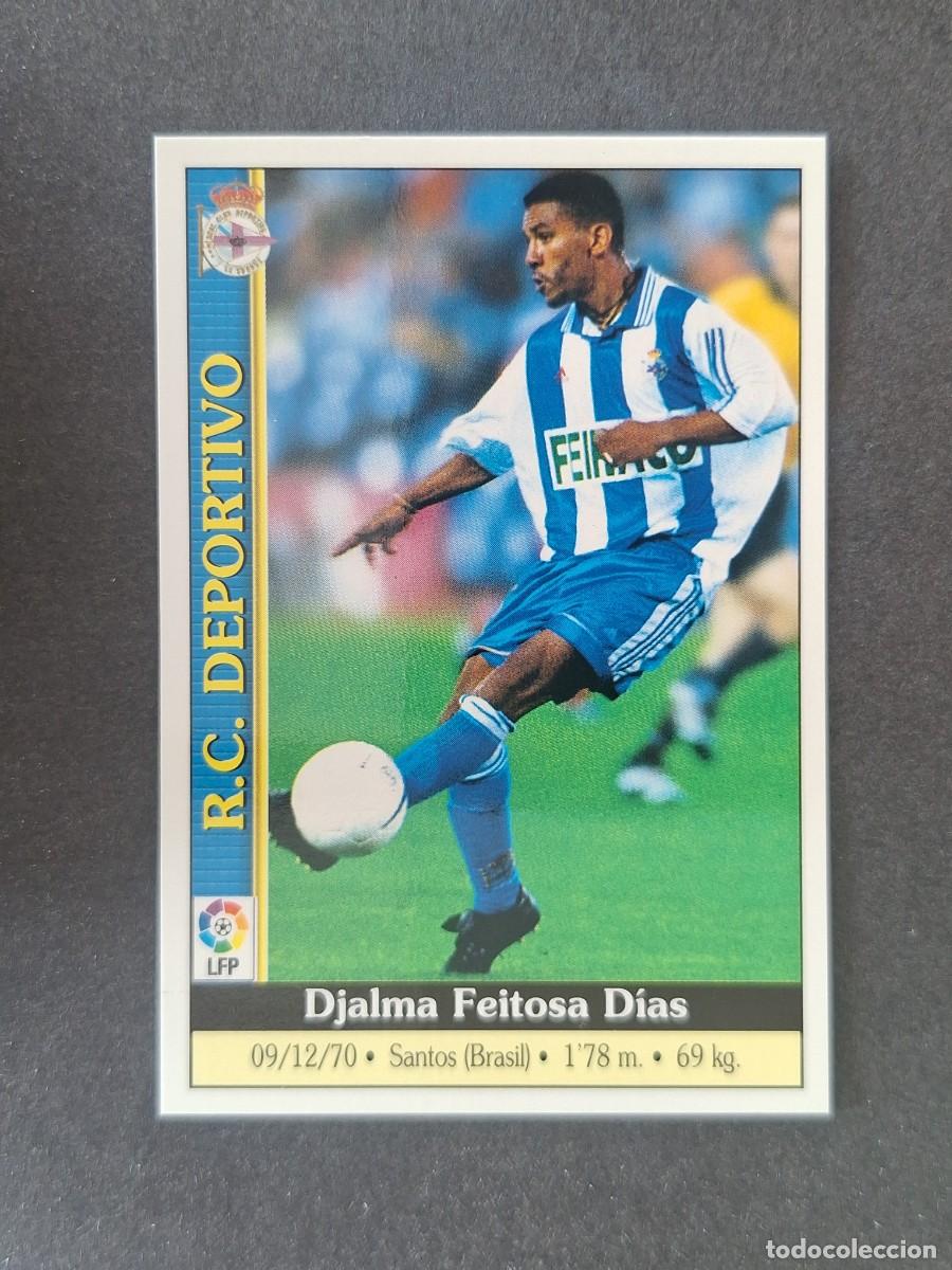 Fu&szlig;ball-Sticker: L1 DJALMINHA DEPORTIVO DE LA CORU&Ntilde;A 105 MUNDICROMO LAS FICHAS DE LA LIGA 2000 99 00