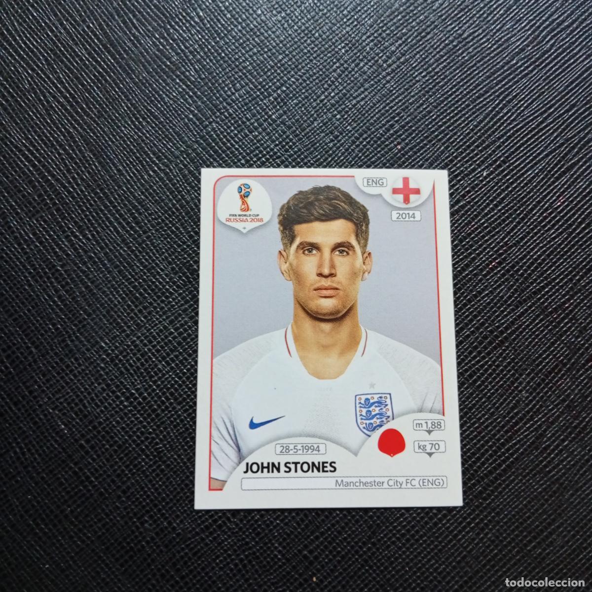 Fu&szlig;ball-Sticker: 578 JOHN STONES INGLATERRA PANINI MUNDIAL RUSIA 2018 CROMO FUTBOL 18 - SIN PEGAR - CJ2 .