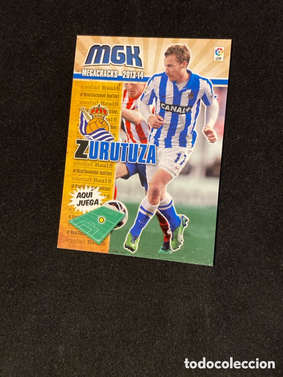Fu&szlig;ball-Sticker: ZURUTUZA 279 (REAL SOCIEDAD)
