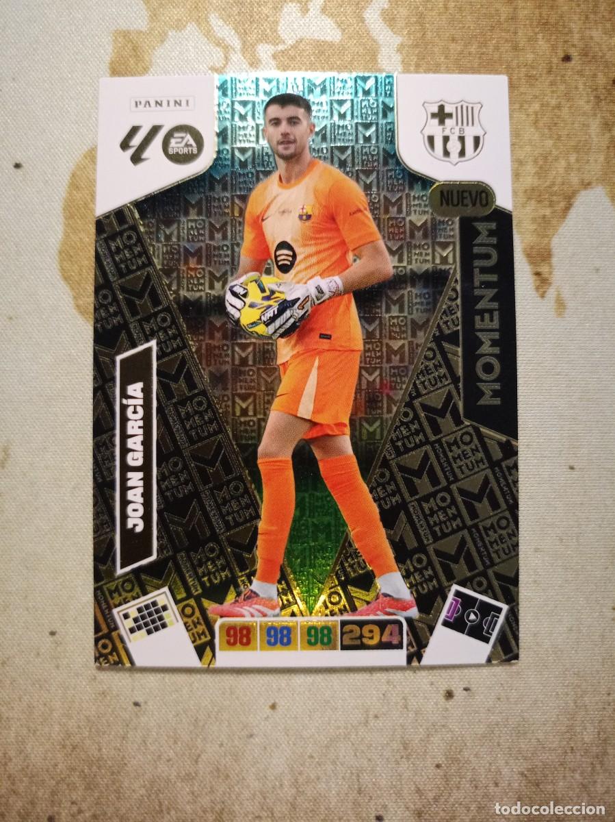 Fu&szlig;ball-Sticker: Momentum JOAN GARC&Iacute;A Adrenalyn 2025-26