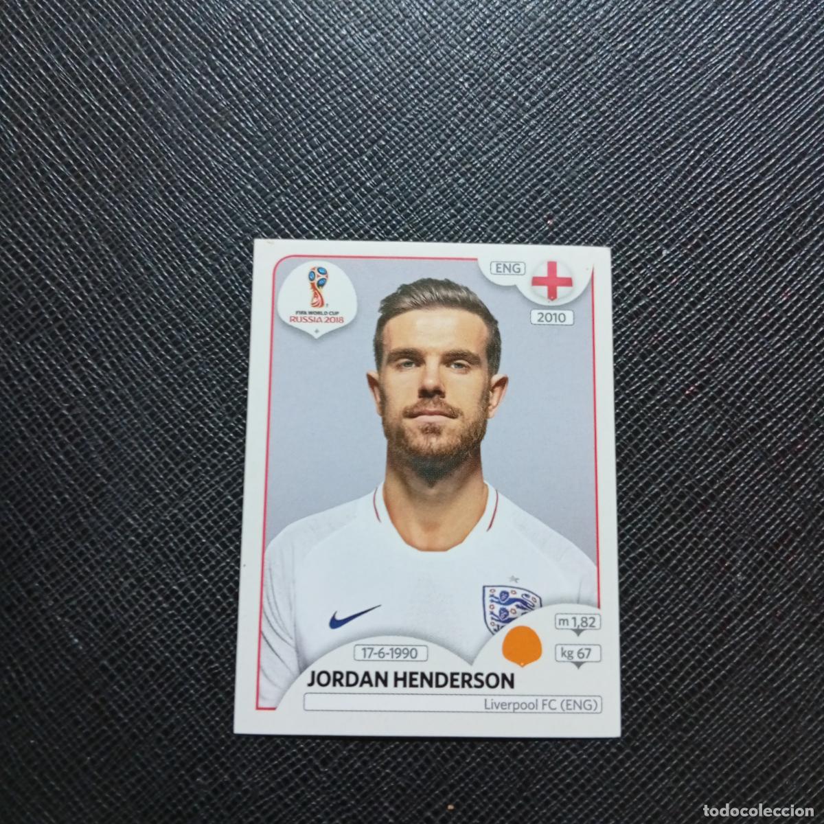 Figurine di Calcio: 582 HENDERSON INGLATERRA PANINI MUNDIAL RUSIA 2018 CROMO FUTBOL 18 - SIN PEGAR - CJ2