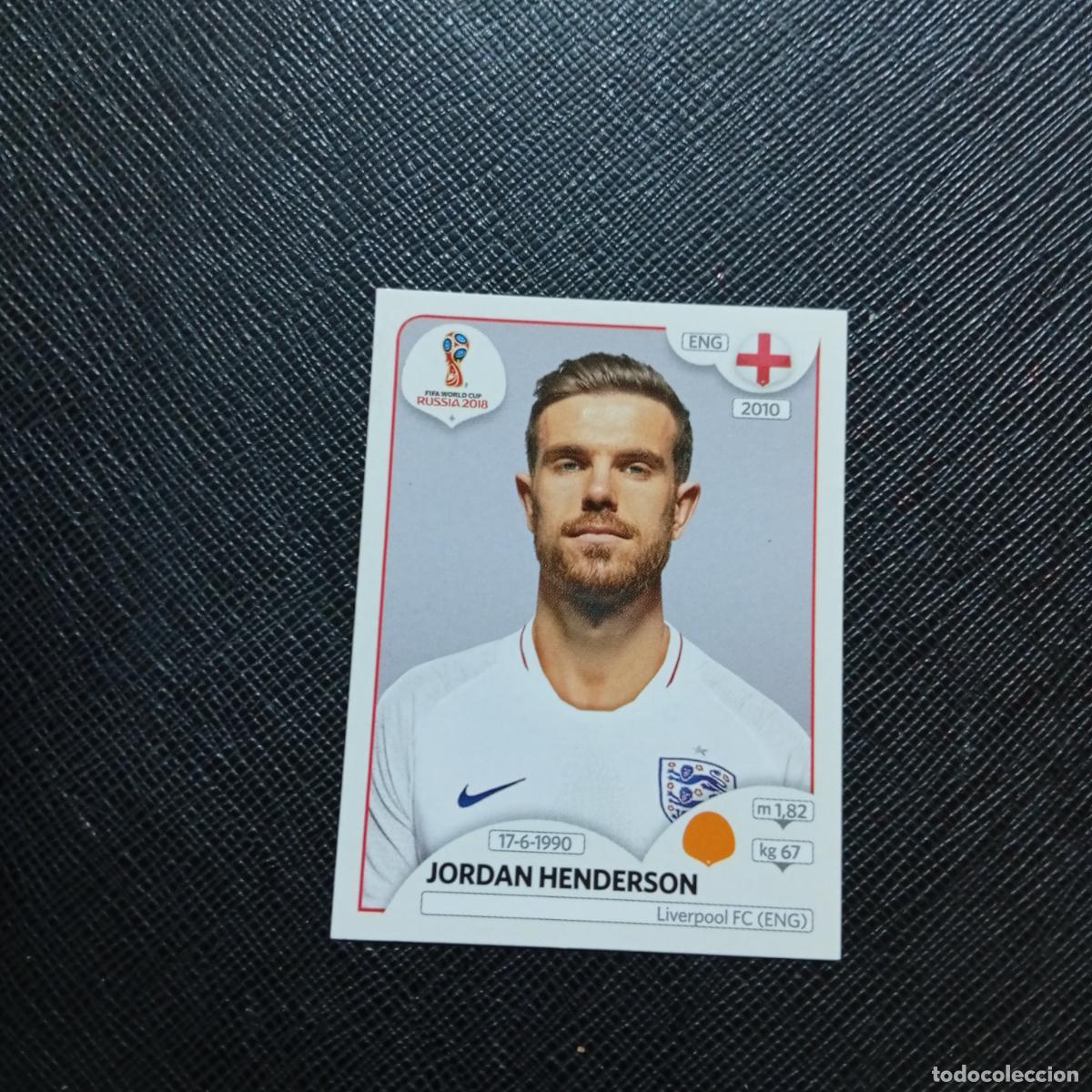 Figurine di Calcio: 582 HENDERSON INGLATERRA PANINI MUNDIAL RUSIA 2018 CROMO FUTBOL 18 - SIN PEGAR - CJ2 .