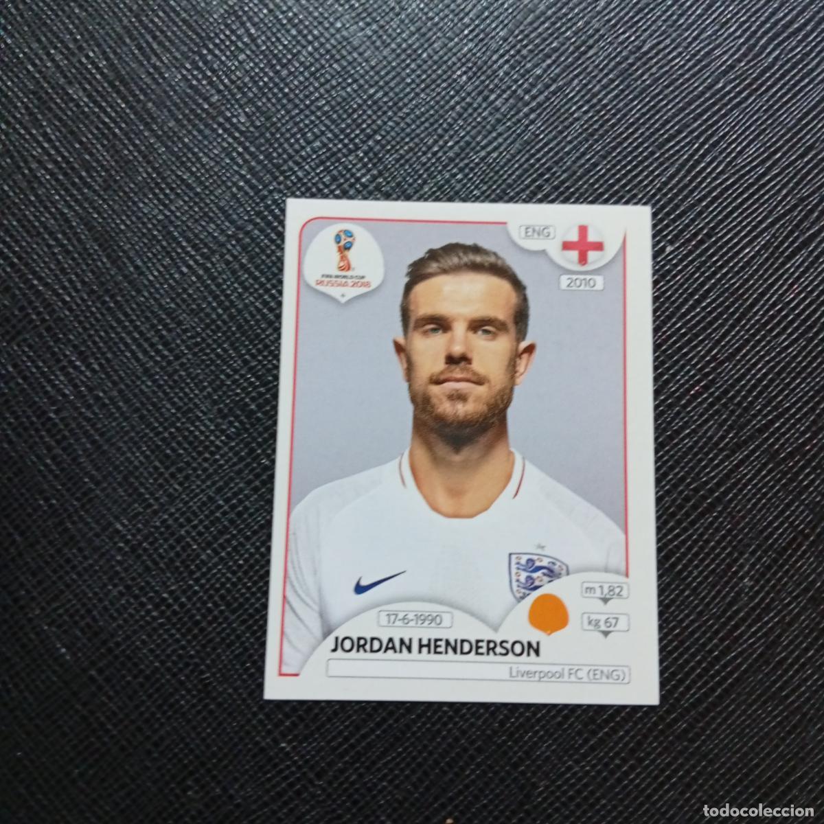 Figurine di Calcio: 582 HENDERSON INGLATERRA PANINI MUNDIAL RUSIA 2018 CROMO FUTBOL 18 - SIN PEGAR - CJ2 B