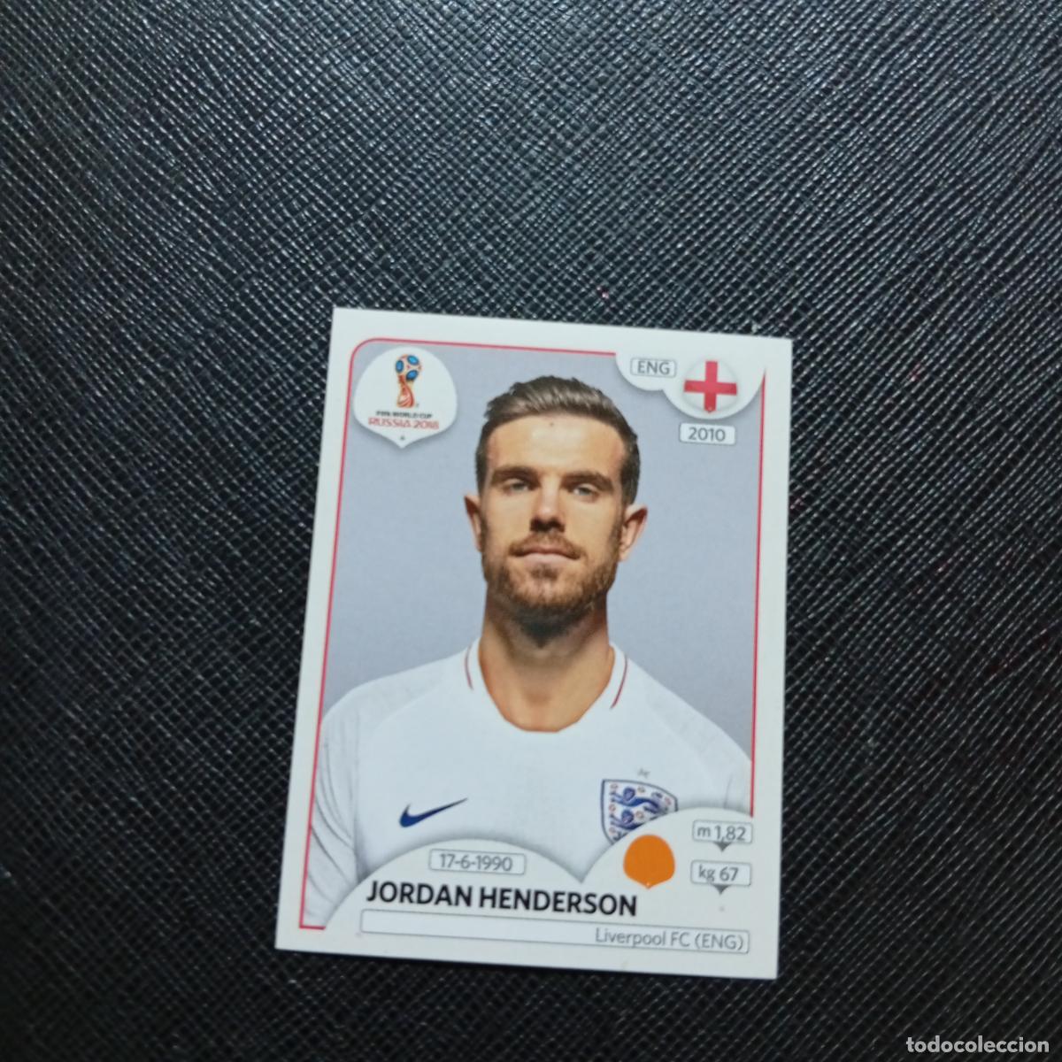 Figurine di Calcio: 582 HENDERSON INGLATERRA PANINI MUNDIAL RUSIA 2018 CROMO FUTBOL 18 - SIN PEGAR - CJ2 ..