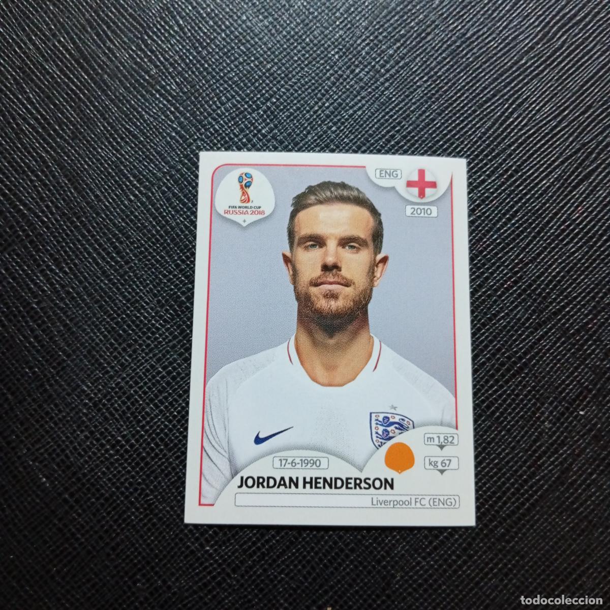 Figurine di Calcio: 582 HENDERSON INGLATERRA PANINI MUNDIAL RUSIA 2018 CROMO FUTBOL 18 - SIN PEGAR - CJ2 ....
