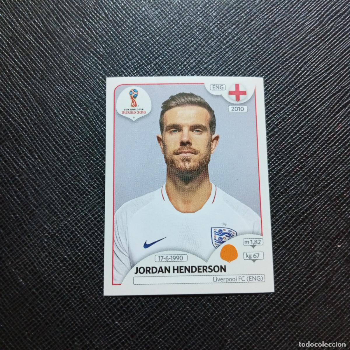 Figurine di Calcio: 582 HENDERSON INGLATERRA PANINI MUNDIAL RUSIA 2018 CROMO FUTBOL 18 - SIN PEGAR - CJ2 ....