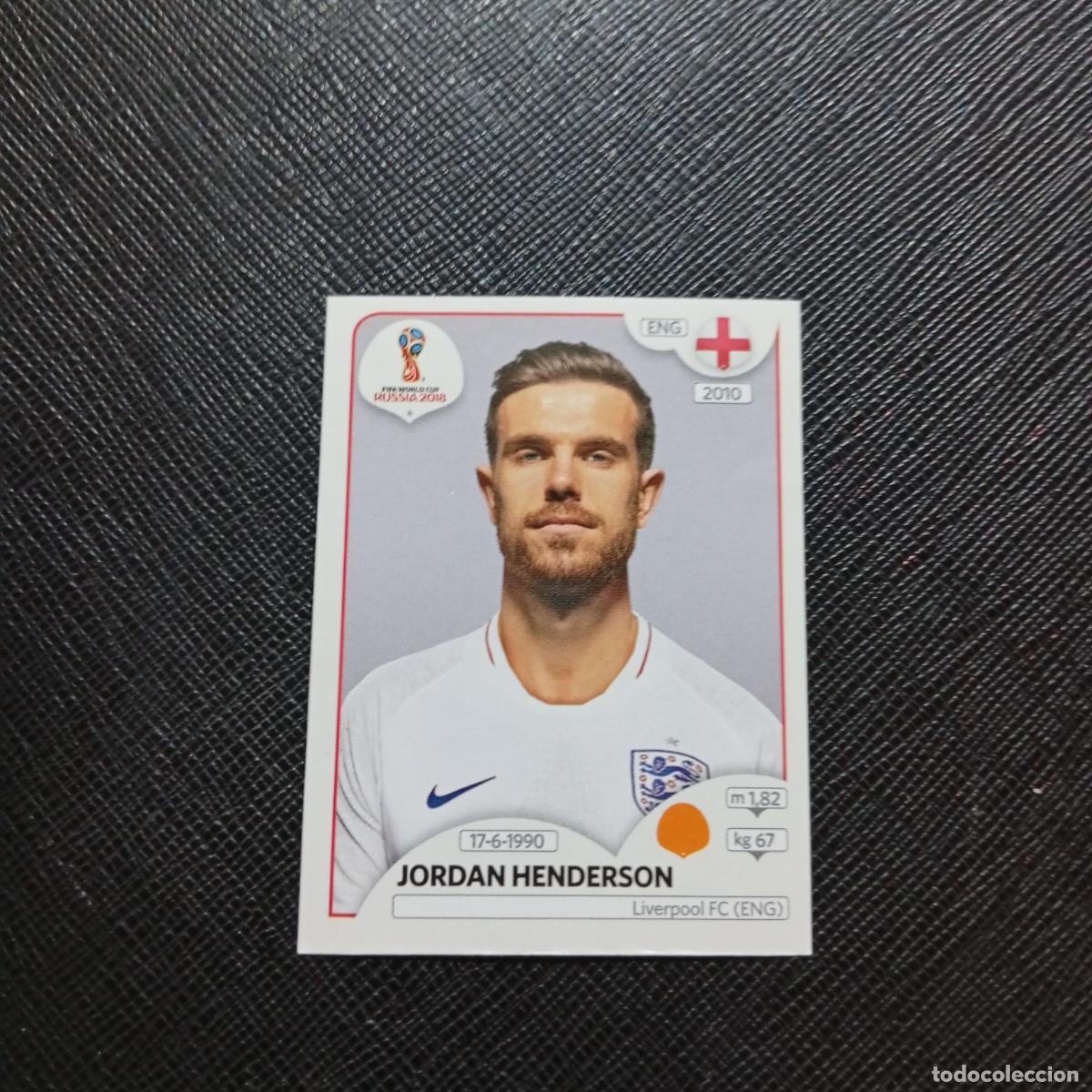 Football Stickers: 582 HENDERSON INGLATERRA PANINI MUNDIAL RUSIA 2018 CROMO FUTBOL 18 - SIN PEGAR - CJ2 .....