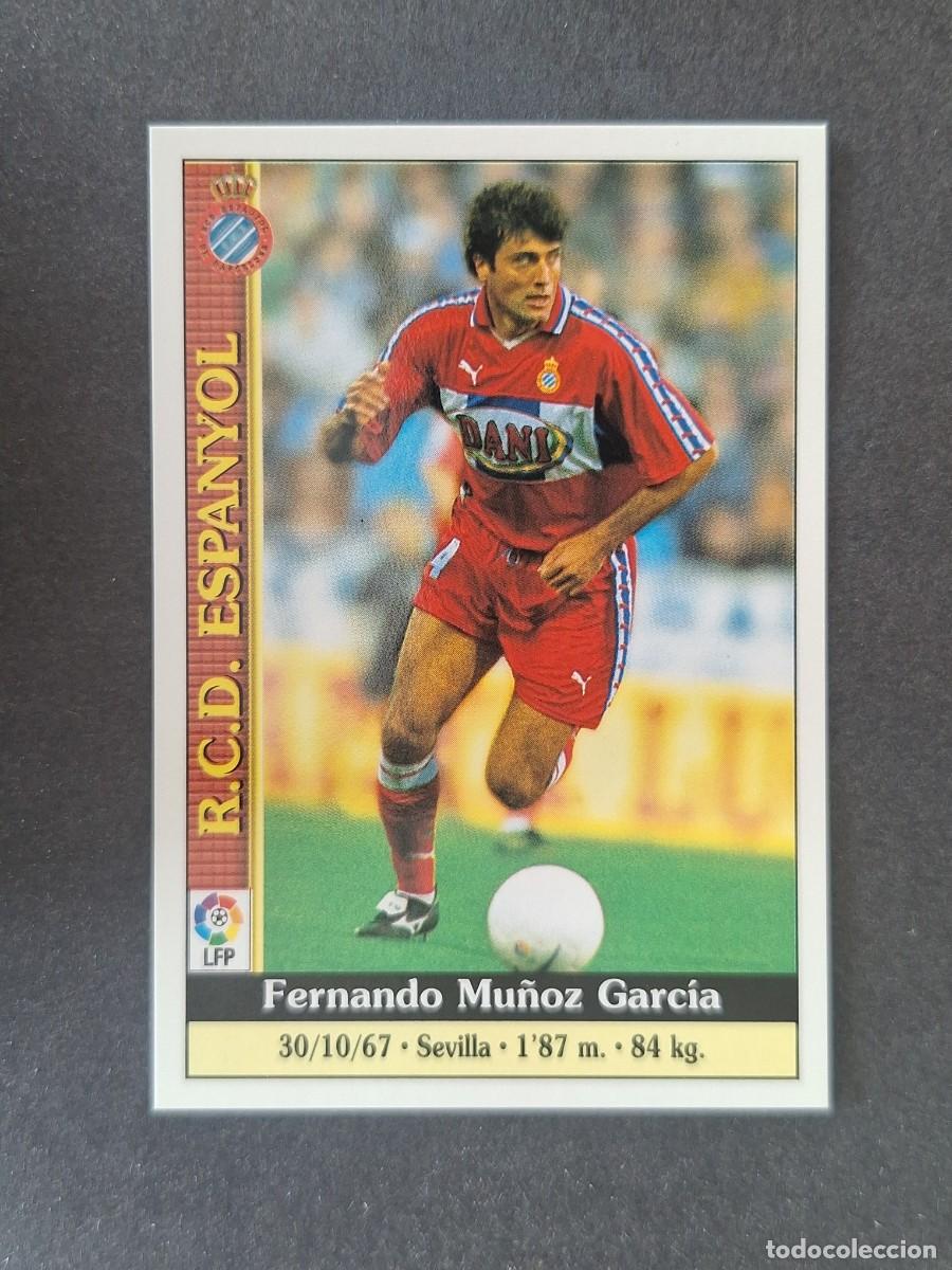 Football Stickers: L1 NANDO R. C. D. ESPA&Ntilde;OL 114 MUNDICROMO LAS FICHAS DE LA LIGA 2000 99 00