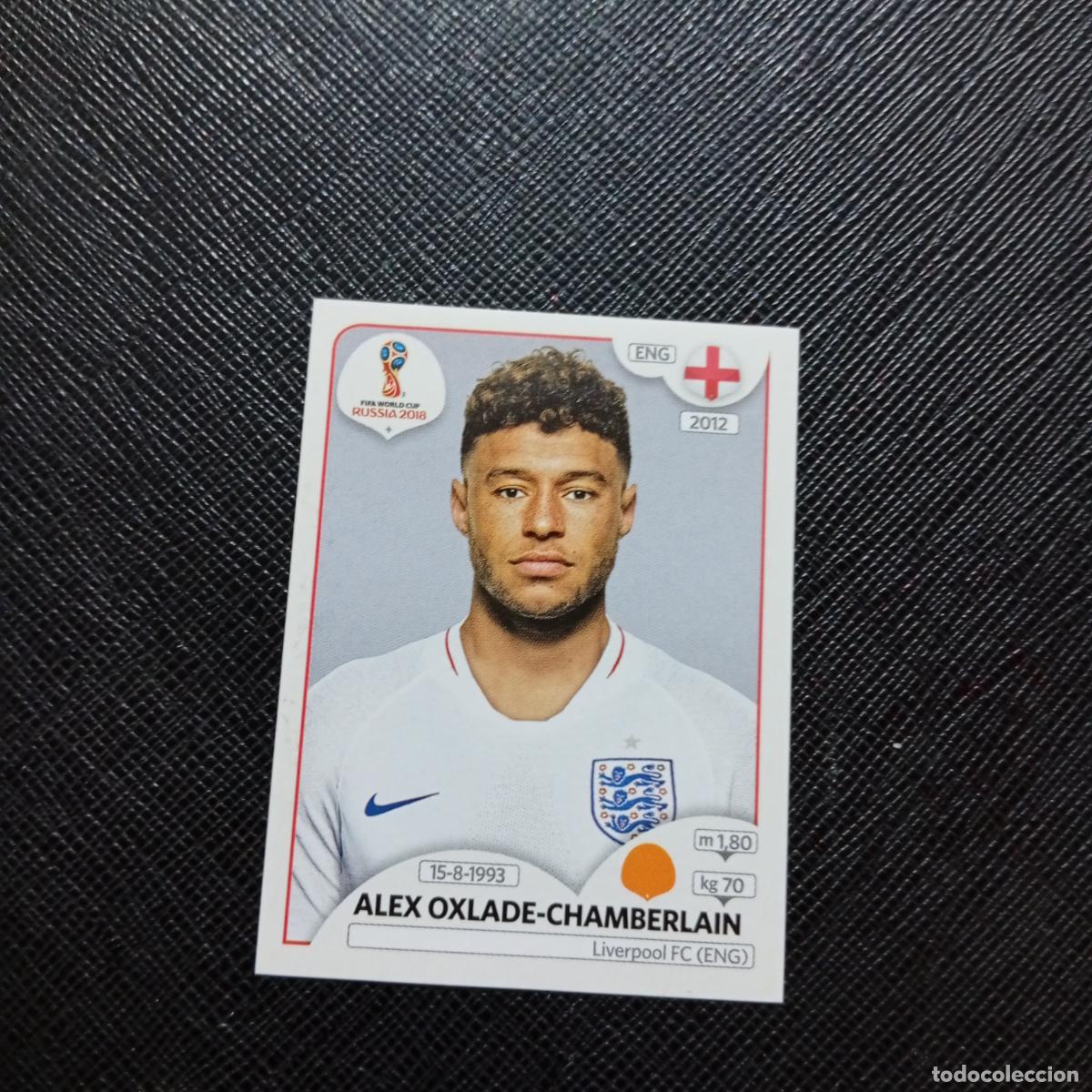 Football Stickers: 583 OXLADE CAHMBERLAIN INGLATERRA PANINI MUNDIAL RUSIA 2018 CROMO FUTBOL 18 - SIN PEGAR - CJ2