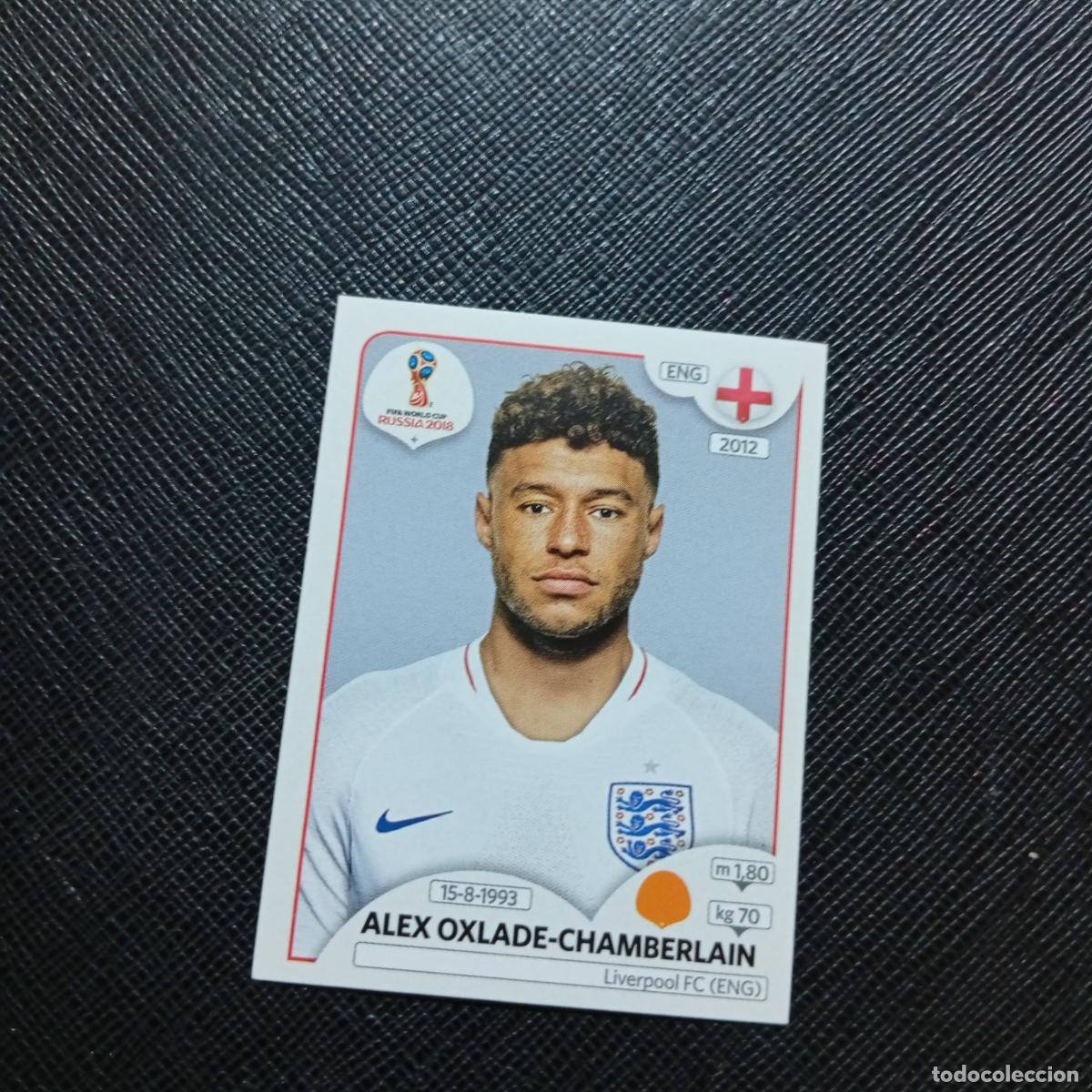 Football Stickers: 583 OXLADE CHAMBERLAIN INGLATERRA PANINI MUNDIAL RUSIA 2018 CROMO FUTBOL 18 - SIN PEGAR - CJ2