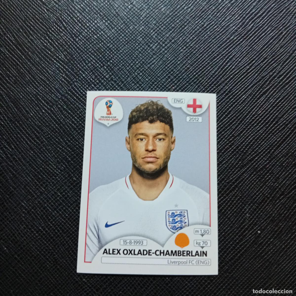 Football Stickers: 583 OXLADE CHAMBERLAIN INGLATERRA PANINI MUNDIAL RUSIA 2018 CROMO FUTBOL 18 - SIN PEGAR - CJ2 .
