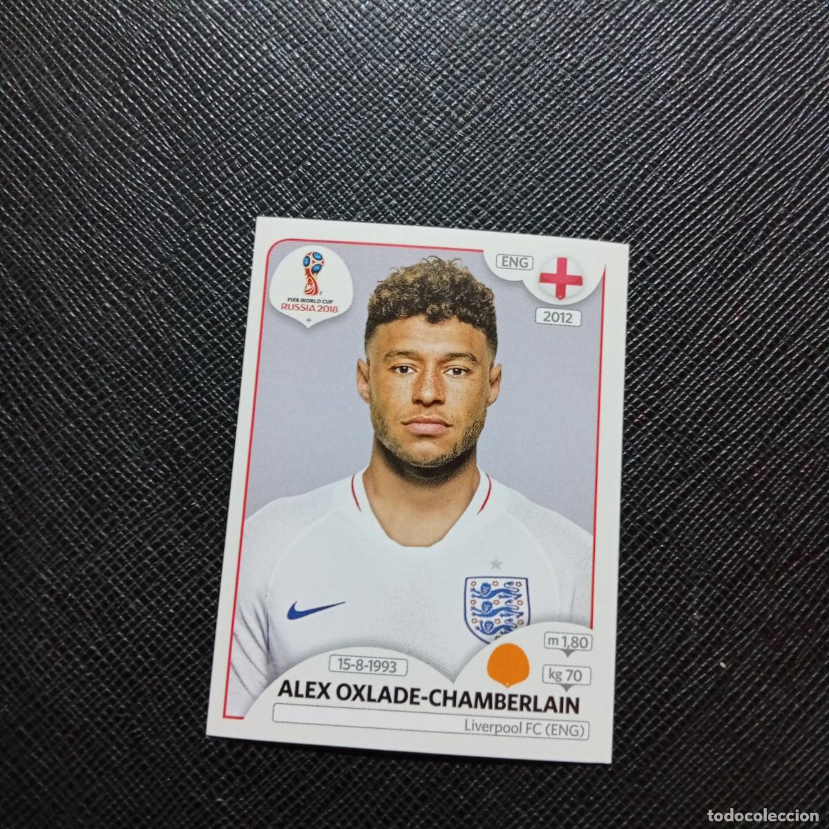Football Stickers: 583 OXLADE CHAMBERLAIN INGLATERRA PANINI MUNDIAL RUSIA 2018 CROMO FUTBOL 18 - SIN PEGAR - CJ2 ..