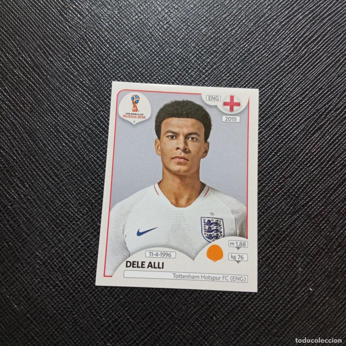 Cromos de Futebol: 584 DEL ALLI INGLATERRA PANINI MUNDIAL RUSIA 2018 CROMO FUTBOL 18 - SIN PEGAR - CJ2 ..