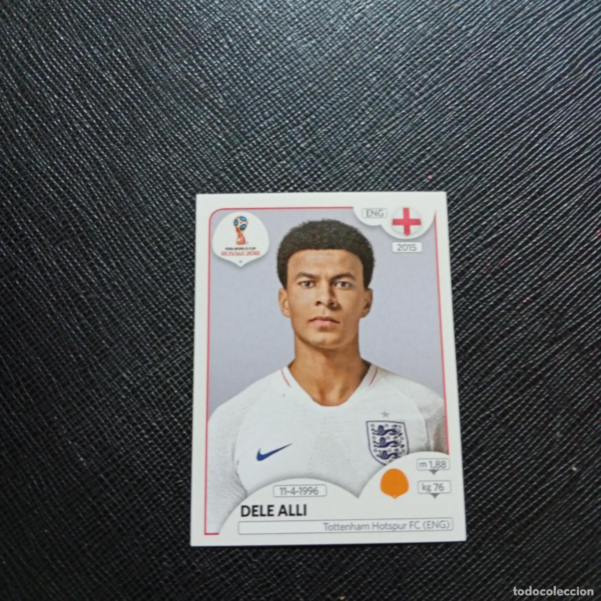 Cromos de Futebol: 584 DEL ALLI INGLATERRA PANINI MUNDIAL RUSIA 2018 CROMO FUTBOL 18 - SIN PEGAR - CJ2 ...