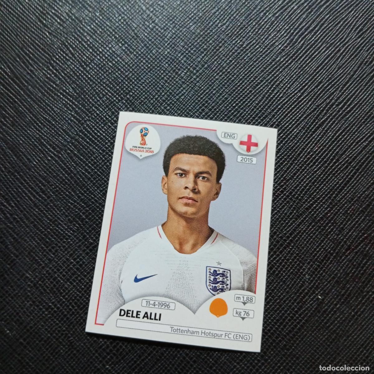 Cromos de Futebol: 584 DEL ALLI INGLATERRA PANINI MUNDIAL RUSIA 2018 CROMO FUTBOL 18 - SIN PEGAR - CJ2 ....